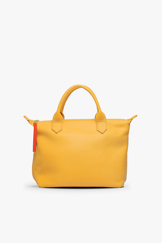 Juju Top Handle Tote Medium - Mustard