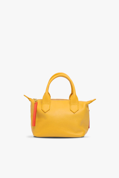 Juju Top Handle Tote Small - Mustard